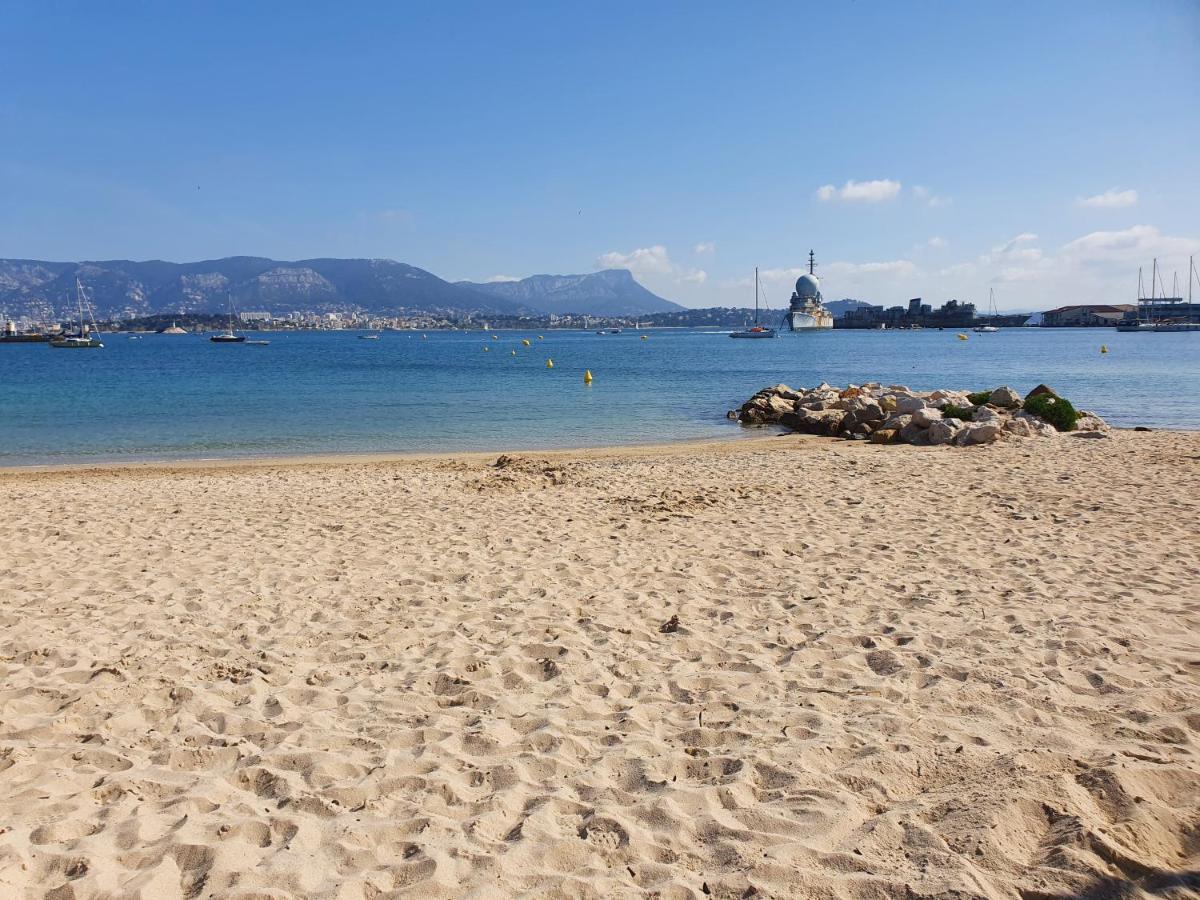 Appartement Les Pieds Dans L'Eau Saint-Mandrier-sur-Mer Ngoại thất bức ảnh